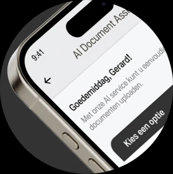 Scherm met AI Document Assistent van The Law Firm voor automatisch juridische documentenbeheer en analyse